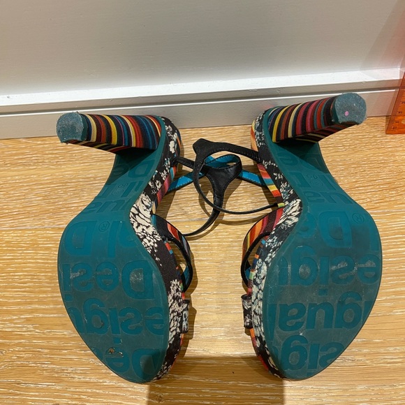 High heel rainbow color shoes - Picture 6 of 6